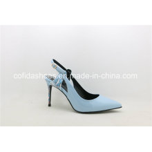 Pointy Fashion High Heels Back Open Lady Sandal Shoes